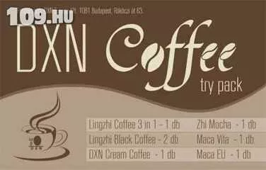 Kávé Csomag DXN Coffee Try Pack