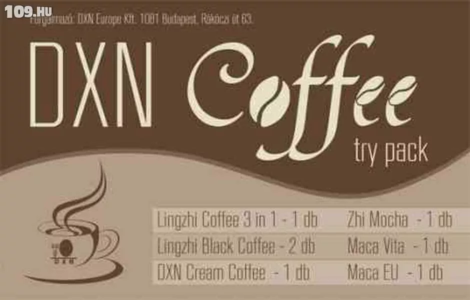 Kávé Csomag DXN Coffee Try Pack